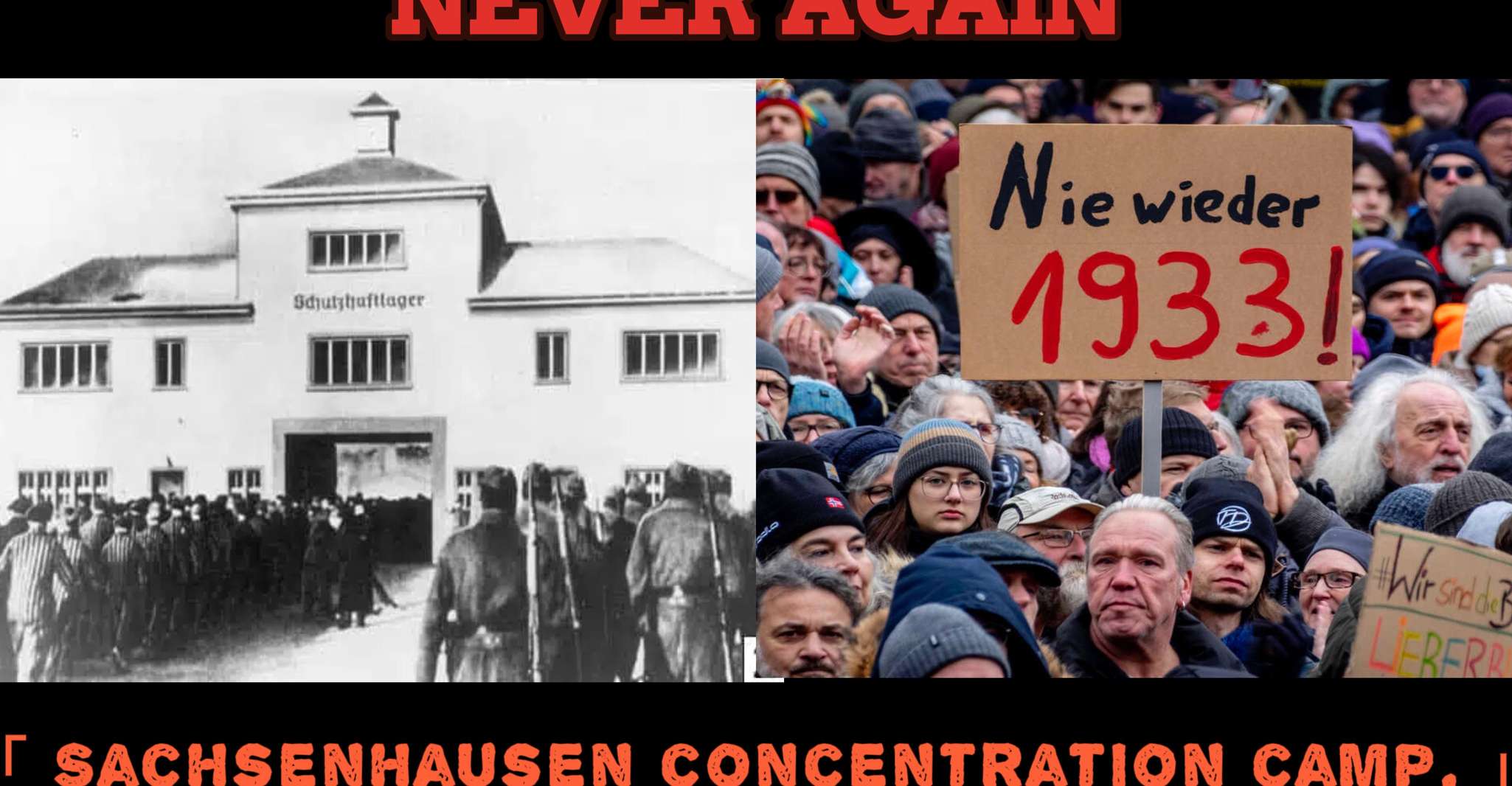Nooit meer - Sachsenhausen concentratiekamp - Housity