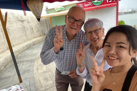 Avventura nella città di Da Nang: Cultura Storia Massaggio Tour privatoTour privato della città e del massaggio cieco in moto