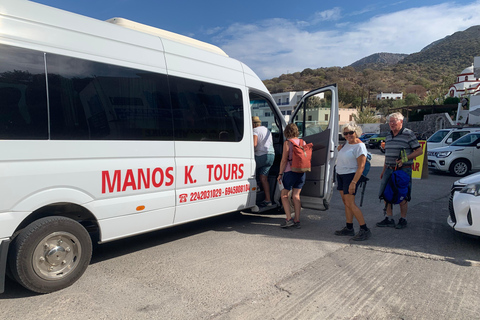 Passeio completo por Nisyros: Nikia, Vulcão, Eborio, Mandraki.