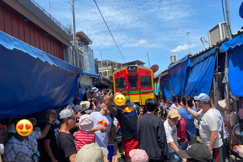 Bangkok : visite de Maeklong, Damnoen Saduak et Nakhon PathomBangkok : excursion à Maeklong, Damnoen Saduak et Nakhon Pathom