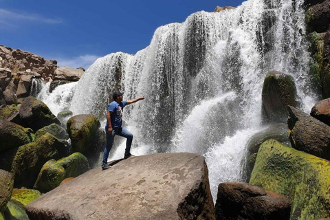 Intera giornata dedicata alle cascate di Pillones e alla foresta rocciosa