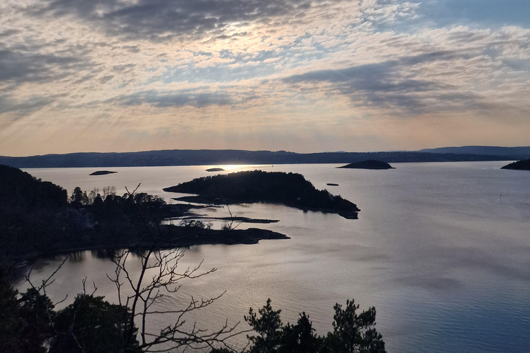 Oslo: Malmøya Guided Hike with Waffle & Salmon Tasting