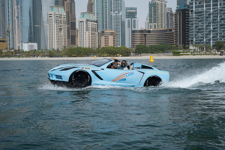 Dubai: Splash & Thrill | 20min Jet Car DXB Harbour JetCar 30 Mins: Dubai Marina Luxury Lamborghini