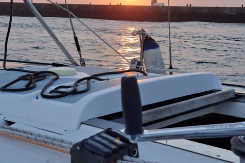 Porto,cruise with magical sunset ocean,open sail drink&snack Shared Magical Sunset Ocean