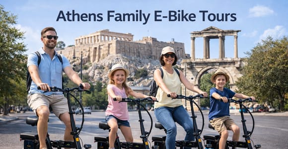 Athens: Express E-Bike Tour with your own local Guide