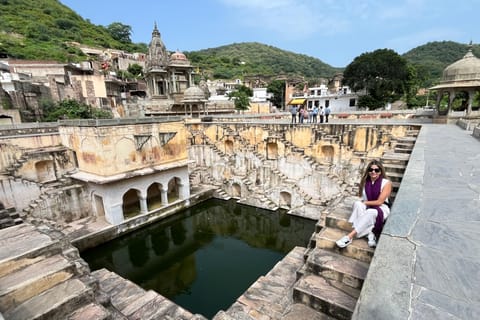 Two days Jaipur tour with guide by private car.