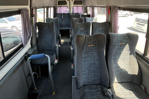 Wycieczka po mieście Alanya: dzień/noc, kolejka linowa i plaża KleopatryAlanya Hop-On Hop-Off Shuttle: Zachód słońca