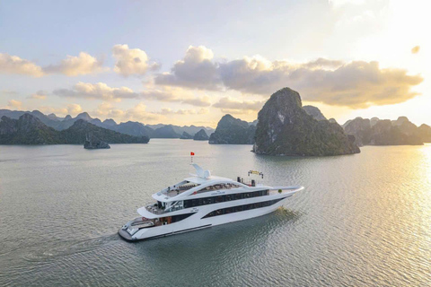 Ha Long Bay: Leona Cruise 6 Star Day Ship with Lunch