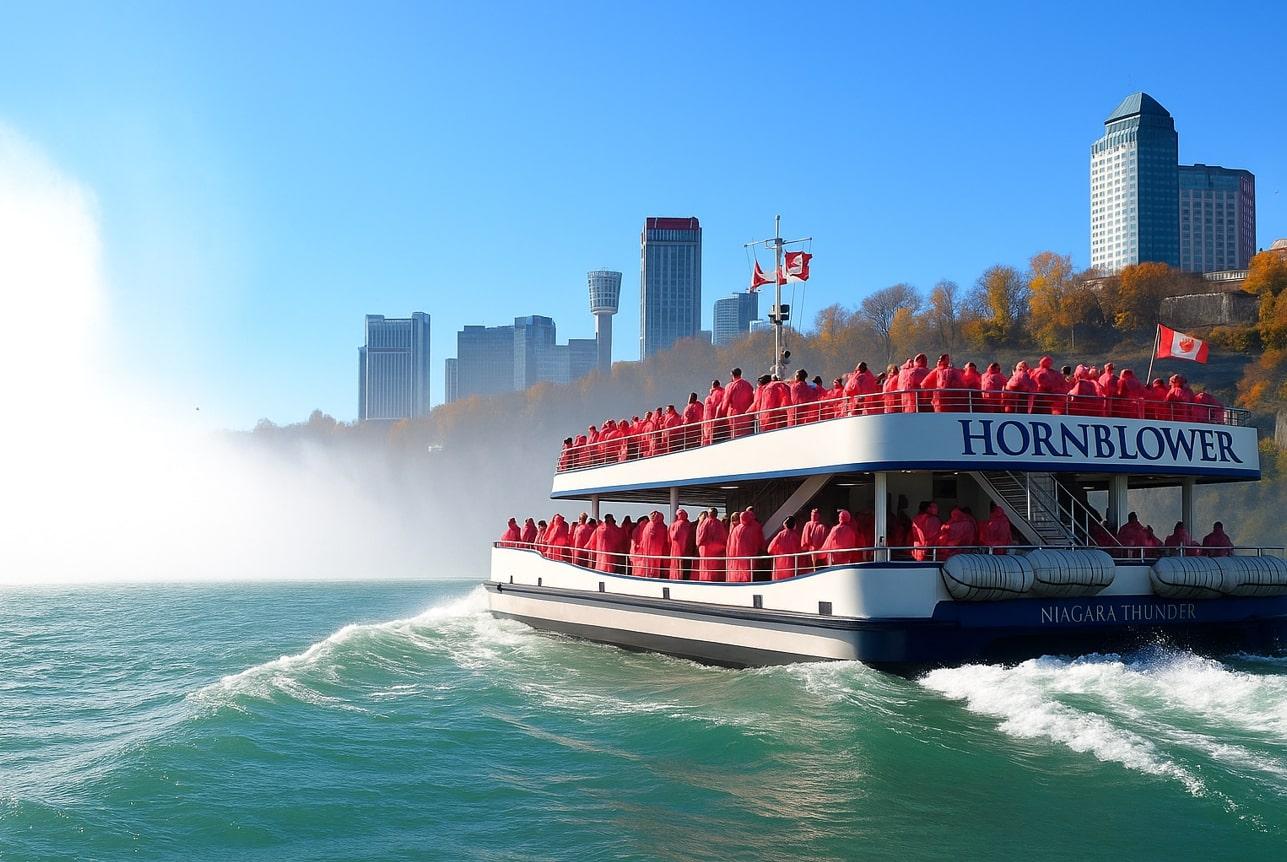 Niagarafälle, ON: Führung mit Boot, Skylon & Journey