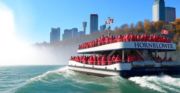 Niagarafälle, ON: Führung mit Bootsfahrt und Abholung