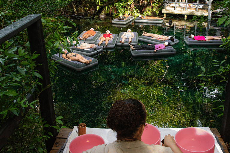 Punta Cana Cenote: Floating Sound Healing & Swim