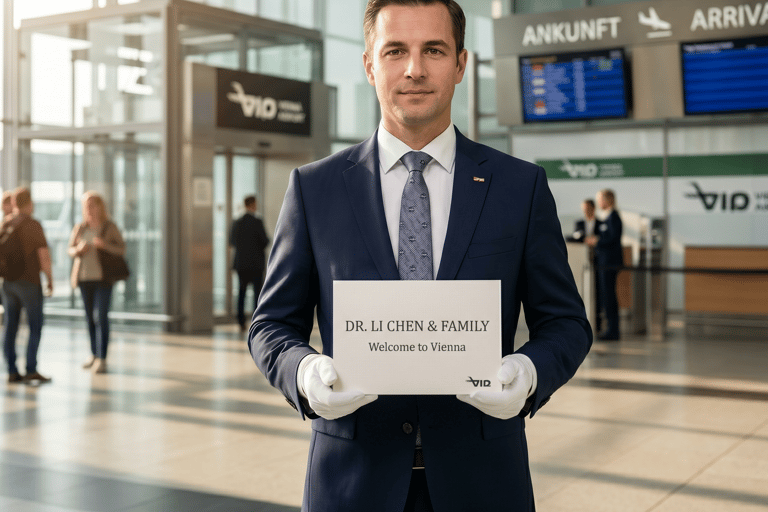 Vienna: VIE Airport Private Transfer to/from Vienna City Arrival: VIE airport to Vienna city center