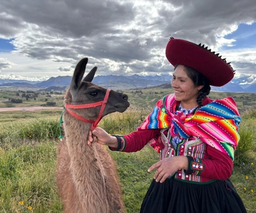 FRON CUSCO: ALPACA THERAPIE EN TOUR HEILIGE VALLEI