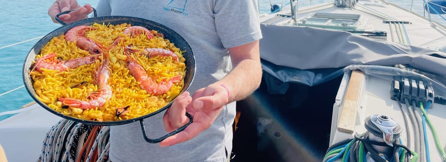 Palma : excursion privée en voilier avec paella en option