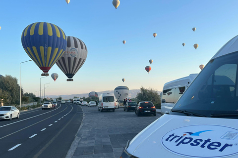 Volo in mongolfiera in Cappadocia nella Valle di GoremeVolo in mongolfiera in Cappadocia con trasferimento