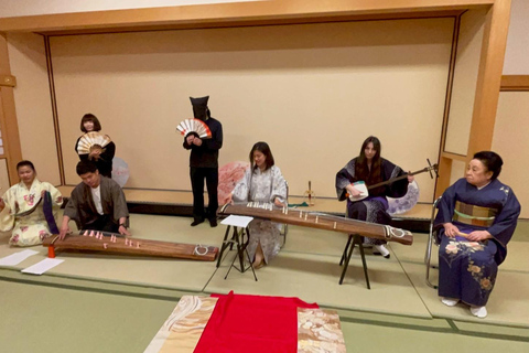 Concerto de Música Shogun e Experiência com Instrumentos em NagoyaConcerto Shogun Music e experiência com instrumentos em Nagoya