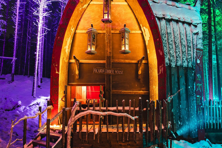 Levi: Arcandia - Arktisk äventyrspark &amp; sidoentré till parkenLevi: Arcandia – Arctic Adventure Park, Park Side entry