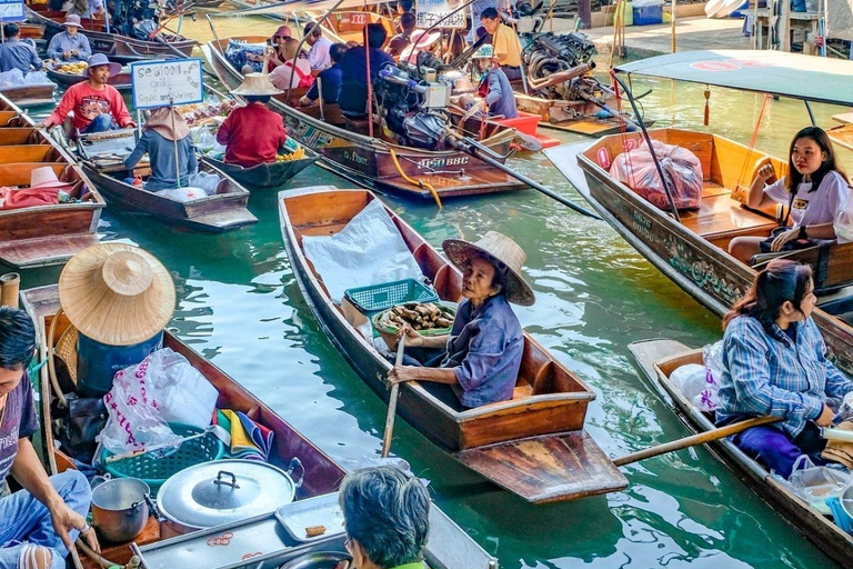 Bangkok: Floating Market & Maeklong Railway Market Private