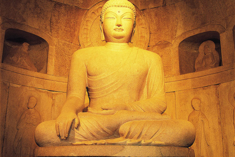 Gyeongju UNESCO Day Tour from Busan | Bulguksa & Seokguram Gyeongju:Seokguram Grotto Tour–Seomyeon Subway Stn. Exit 12