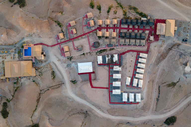 Marrakech: Overnight in Agafay Desert with Dinner & Campfire From Marrakech: Agafay Overnight with Dinner, Fire & Music