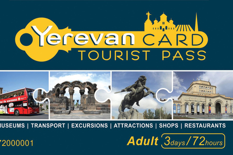 بطاقة يريفان: تذكرة دخول المدينة لمدة 3 أيام