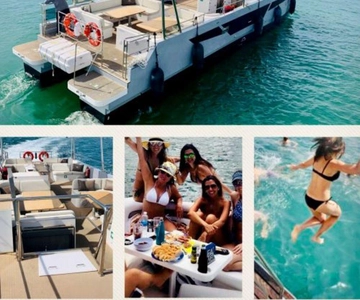 Gandia: Bootstour Gandia mit Schwimmen und optionalem Mittagessen