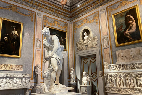 Rome: Borghese Gallery Fast Access Tour or Ticket Small Group Tour in English (up to 5 people)