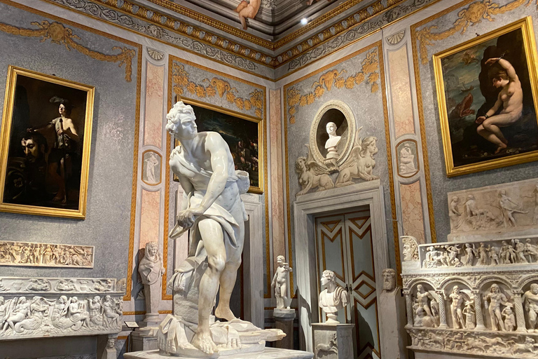 Rome: Borghese Gallery Fast Access Tour or Ticket Small Group Tour in English (up to 5 people)