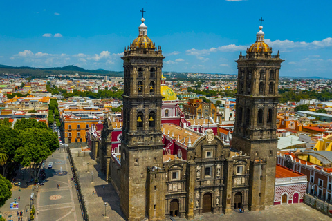 Mexico City: Discover Puebla, Cholula, and Tonantzintla on a city tour Tour of Puebla, Cholula, and Tonantzintla with lunch at a local restaurant