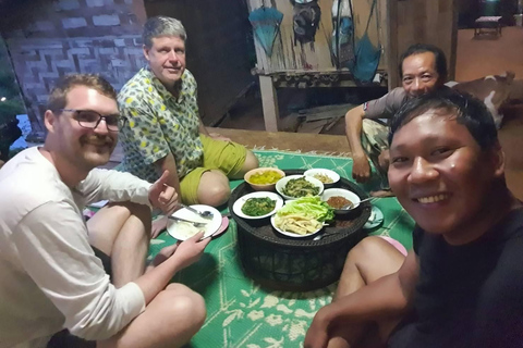 Chiang Rai: 2-Day Jungle Trek only walk with Waterfall