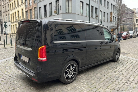 BRU Airport Transfer to Brussels City Center for 7 Pax Brussels: Airport Transfer to City Center for 7 Passengers
