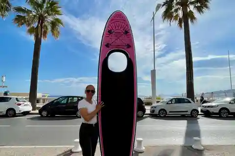 Transparante Stand Up Paddle Verhuur (tweezitter)