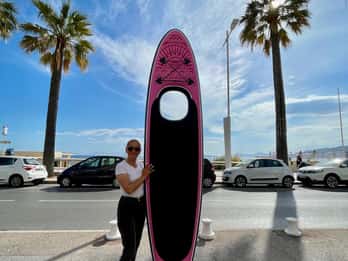 Transparent Stand Up Paddle Rental (two-seater)