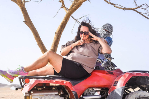 Hurghada: Quad Bike Adventure with Hotel Transfers Pick up Outside hurghada