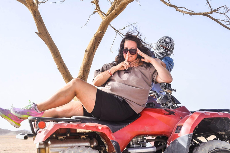 Hurghada: Quad Bike Adventure with Hotel Transfers Pick up Outside hurghada