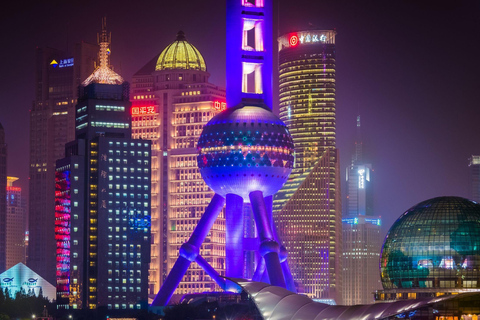 Shanghai: Oriental Pearl Radio &amp; TV Tower e-TicketSky Walking Value Package + 351 Raumkapsel