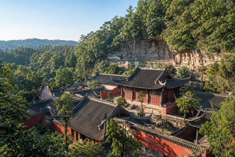 Chongqing: Dazu Rock Carvings Tickets & Digital Cinema Baodingshan + Digital Cinema & Transport