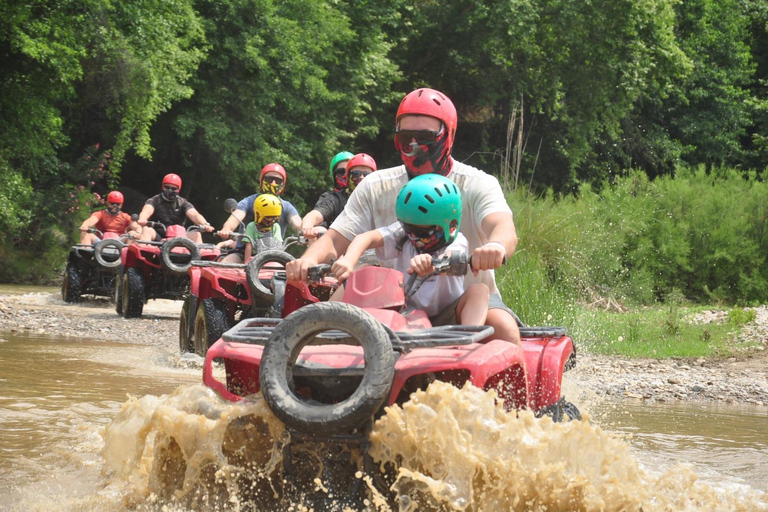 Alanya: Quad-Bike Excursion in Forest with Hotel Pickup Double Participant