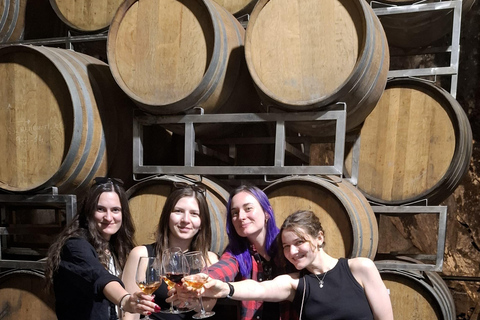 From Catania: Etna Trekking & Wine Tasting Tour with Pickup