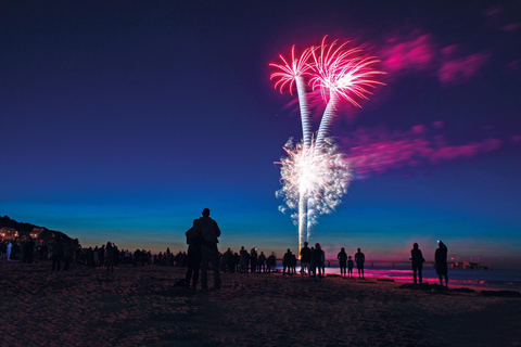 Usedom: Special trip to the XXL beach fireworks XXL beach fireworks from Peenemünde