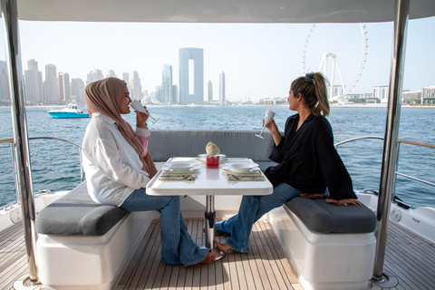 Private Luxury Yacht Tour Dubai BEST VALUE: 3 Hours + Complimentary e-Shisha