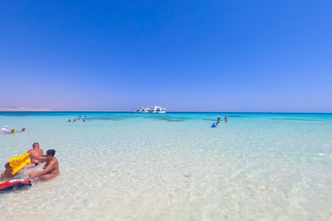 From Sharm: Ras Mohamed, White Island Snorkel & Dive & Lunch 1 Intro Dive Option Beginners & Professional