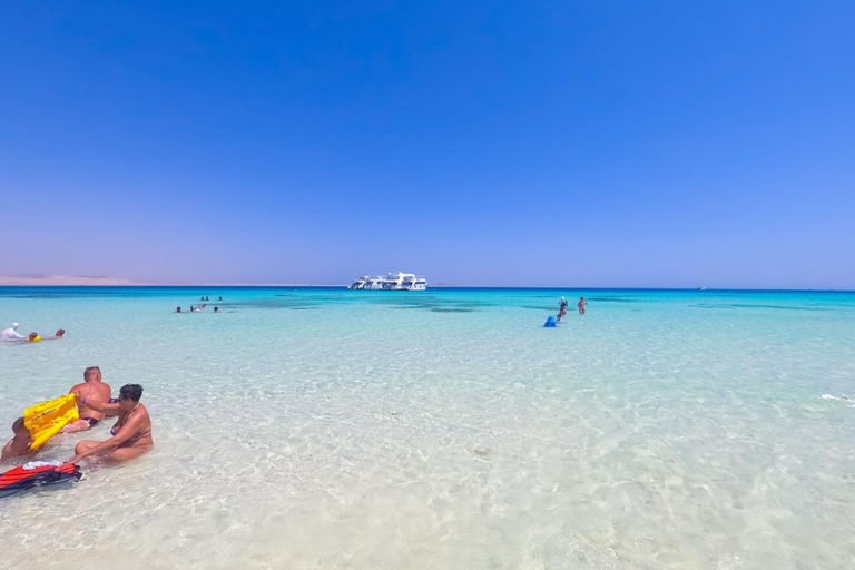 From Sharm: Ras Mohamed, White Island Snorkel & Dive & Lunch 1 Intro Dive Option Beginners & Professional