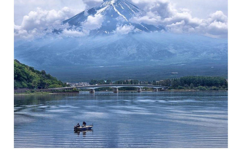 Tokio: Niezapomniana prywatna jednodniowa wycieczka na górę Fuji i jeziora