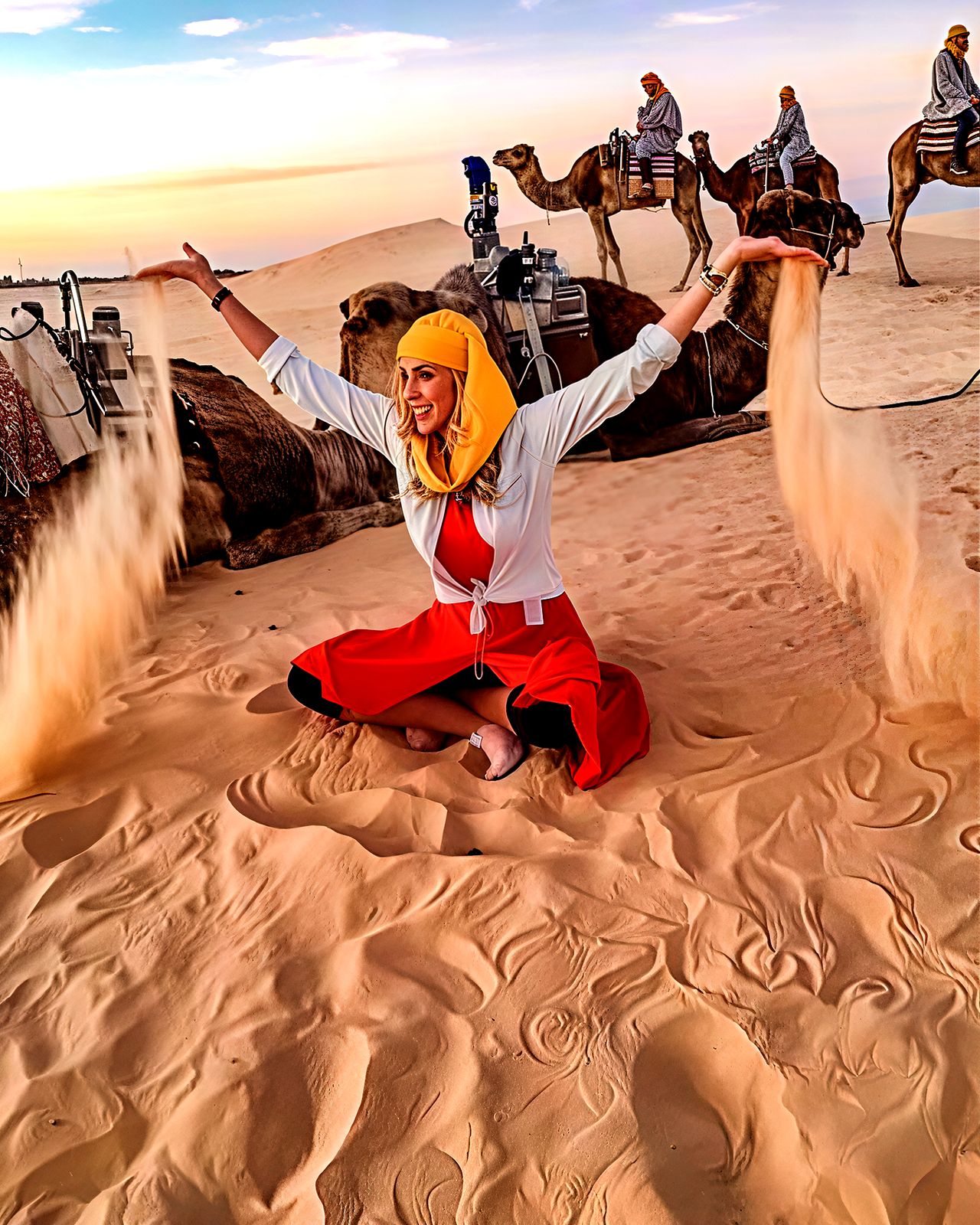 Von Djerba aus: 2 Tage Wüste, Chenini, Ksar Ghilane und Matmata
