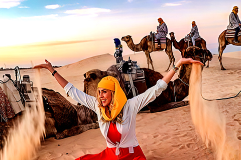 From Djerba: 2-Day Desert, Chenini, Ksar Ghilane, and Matmata Tour