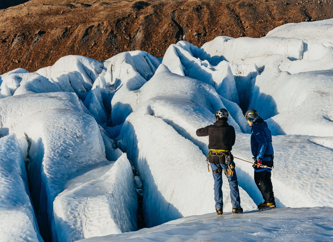 Skaftafell Nationalpark: Falljokull-gletsjeren - let vandretur