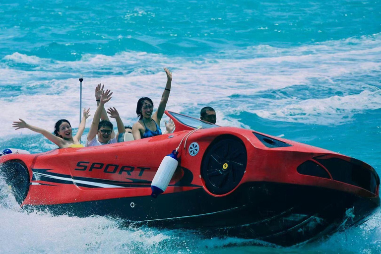 Marmaris: Watersport Jet Car with Family Vehicle Option 4-Person Jet Car Experience