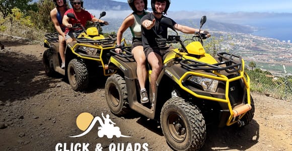 Puerto de la Cruz: Quad Tour to Teide or Off-Road Adventure