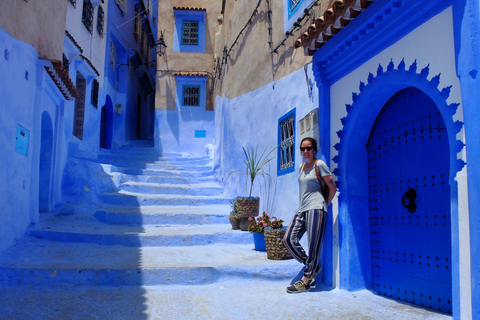 Desde Tánger : 4Días de excursión por el desierto pasando por Chefchaoun y fesDesde Tánger : 4Días por el desierto pasando por Chefchaoun y fes